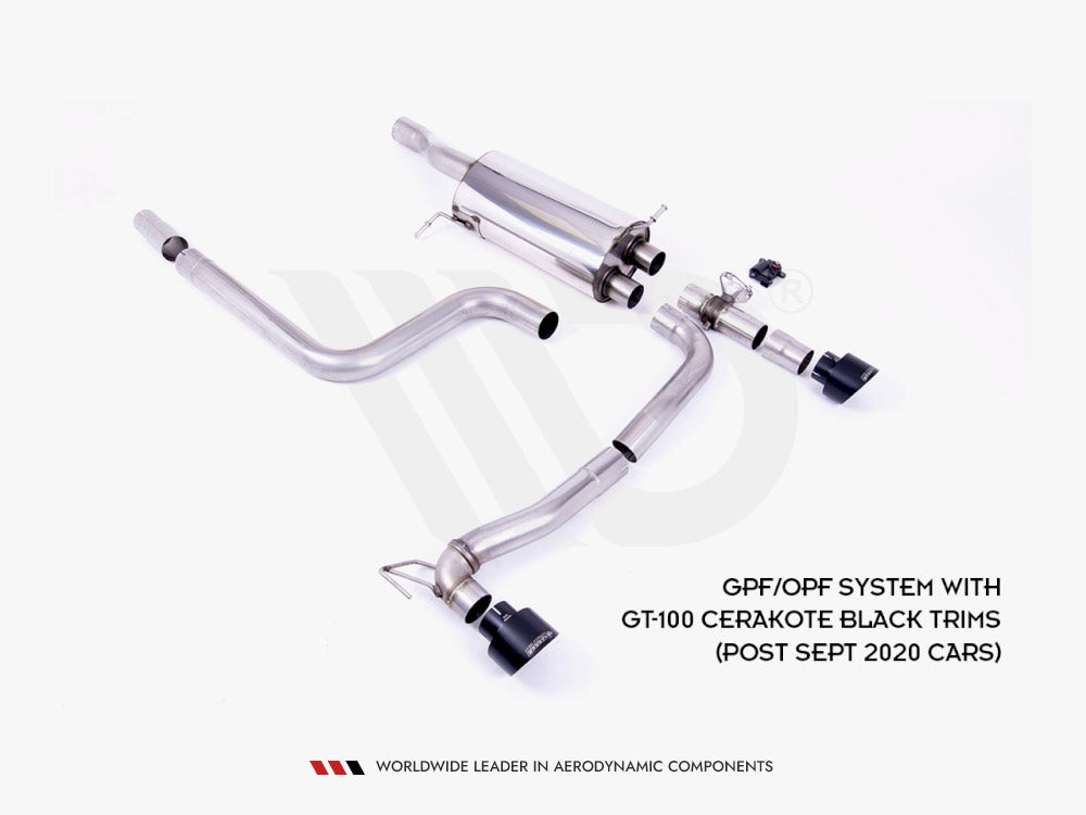 Rear Diffuser + Milltek Gpf/opf BACK Exhaust System - Ford Fiesta MK8 ST &amp; MK8.5 ST (2018-2022)