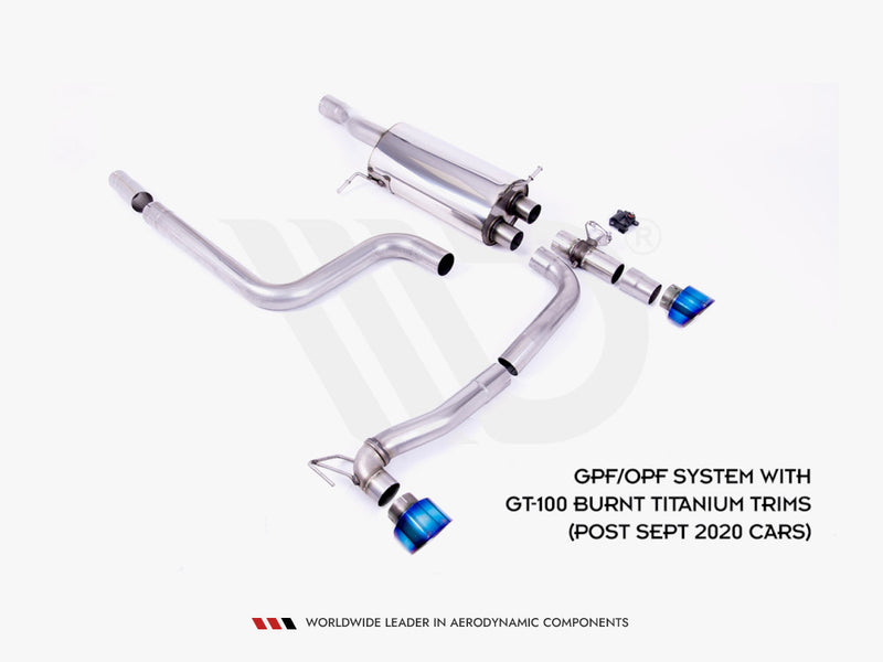 Rear Diffuser + Milltek Gpf/opf BACK Exhaust System - Ford Fiesta MK8 ST &amp; MK8.5 ST (2018-2022)