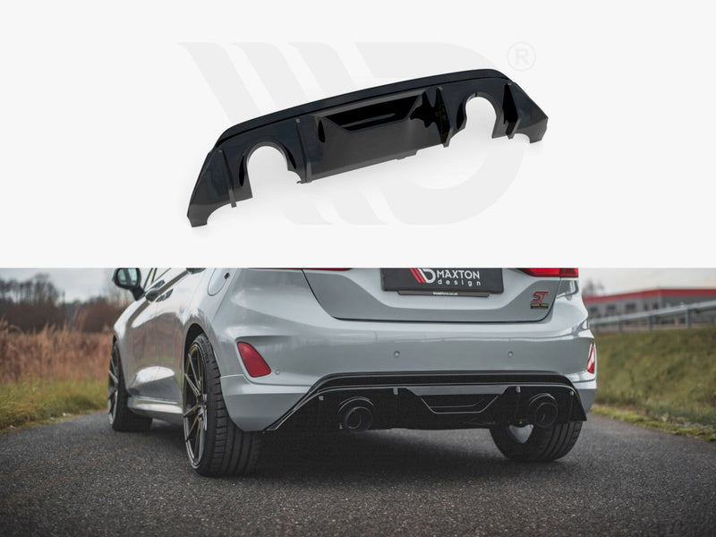 Rear Diffuser + Milltek RS Upgrade KIT - Ford Fiesta MK8 ST &amp; MK8.5 ST (2018-2022)