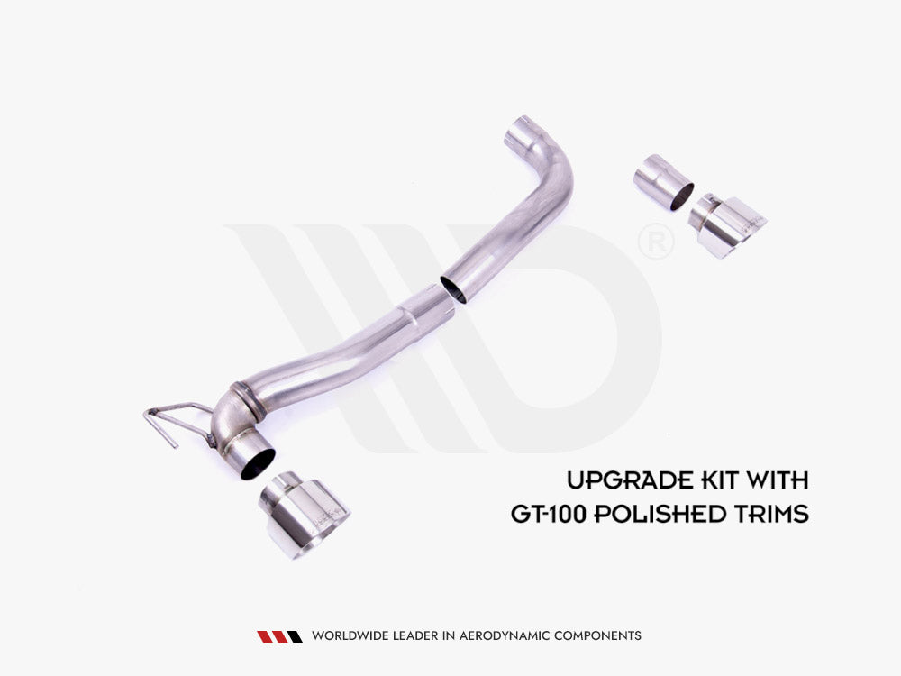 Rear Diffuser + Milltek RS Upgrade Kit - Ford Fiesta Mk8 ST &amp; Mk8.5 ST (2018-2022)