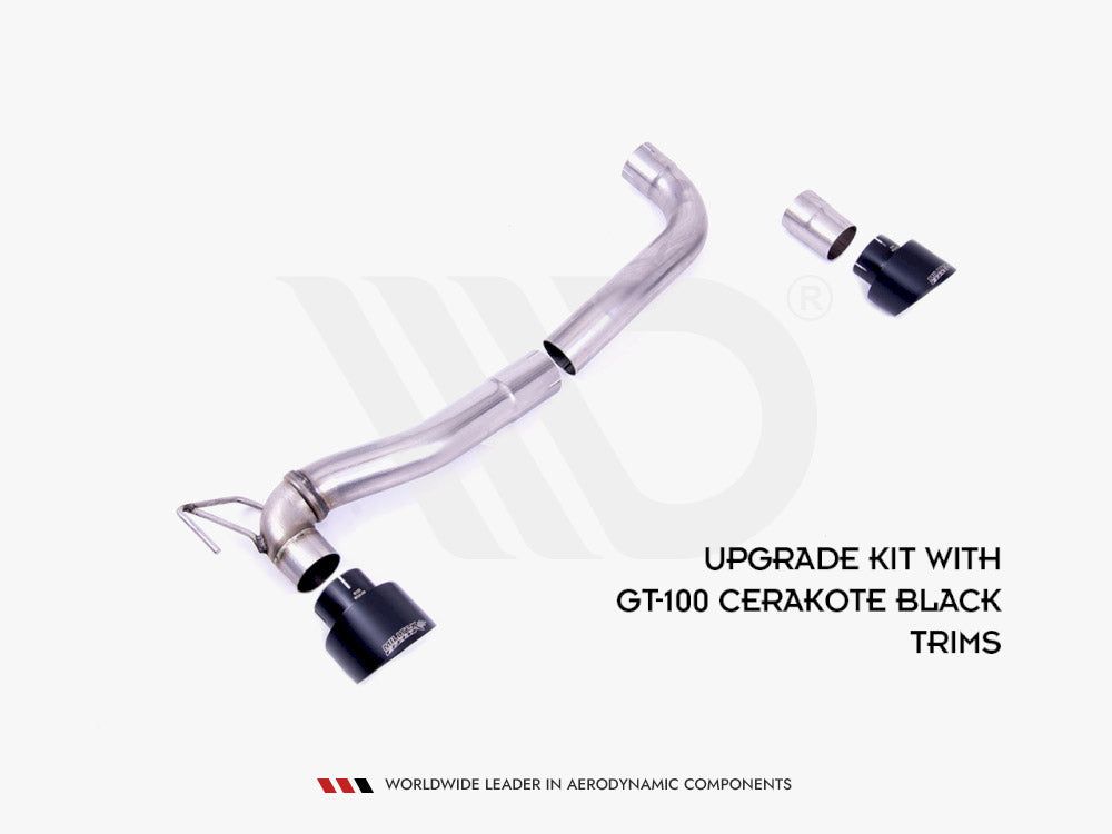 Rear Diffuser + Milltek RS Upgrade Kit - Ford Fiesta Mk8 ST &amp; Mk8.5 ST (2018-2022)