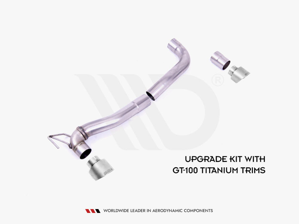 Rear Diffuser + Milltek RS Upgrade KIT - Ford Fiesta MK8 ST &amp; MK8.5 ST (2018-2022)