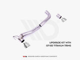 Rear Diffuser + Milltek RS Upgrade Kit - Ford Fiesta Mk8 ST &amp; Mk8.5 ST (2018-2022)