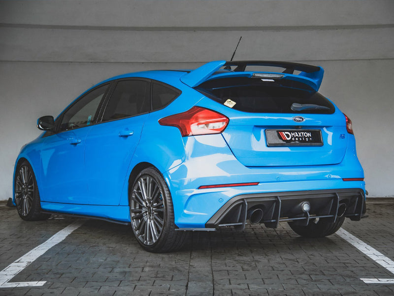 Racing Durability Rear Side Splitters Ford Focus RS MK3 (2015-2018)