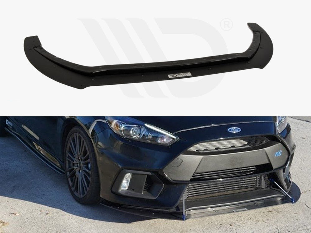 MAXTON DESIGN Front Racing Splitter Ford Focus MK3 RS (2015-UP)