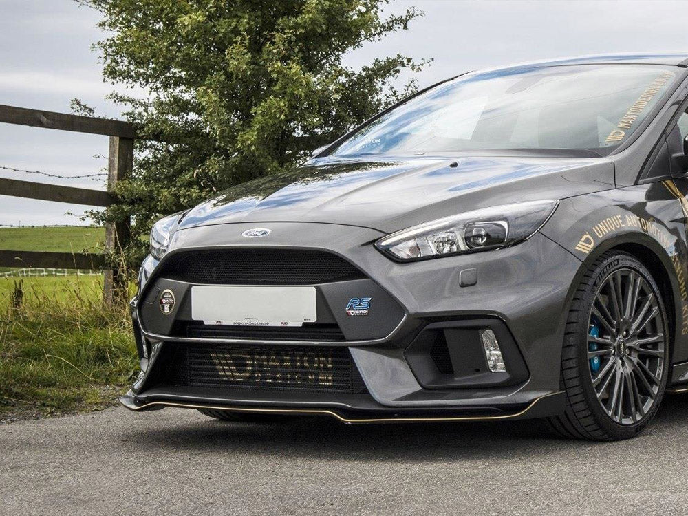 MAXTON DESIGN Front Splitter 'aero' Ford Focus MK3 RS