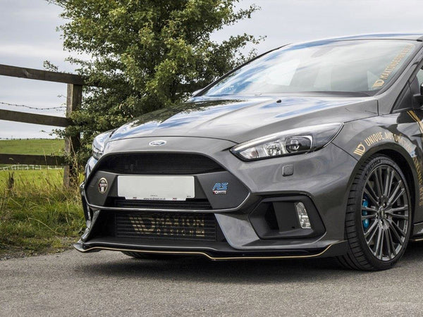 MAXTON DESIGN Front Splitter 'aero' Ford Focus MK3 RS