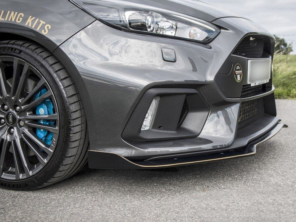 MAXTON DESIGN Front Splitter 'aero' Ford Focus MK3 RS