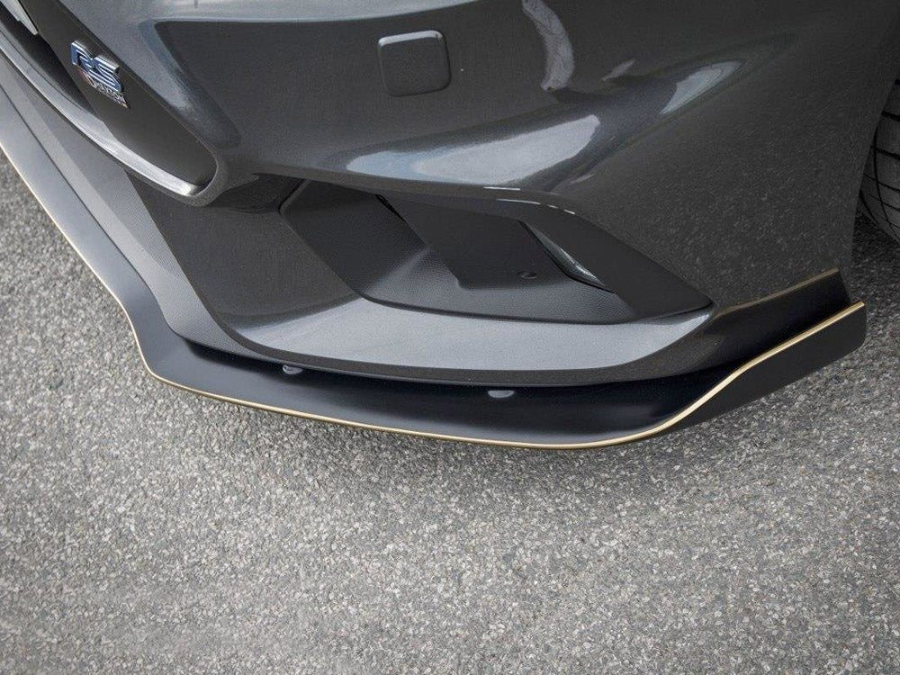 MAXTON DESIGN Front Splitter 'aero' Ford Focus MK3 RS