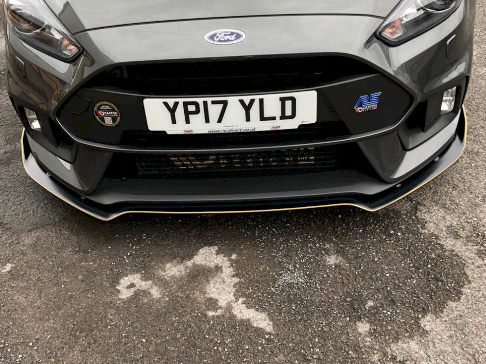 MAXTON DESIGN Front Splitter 'aero' Ford Focus MK3 RS