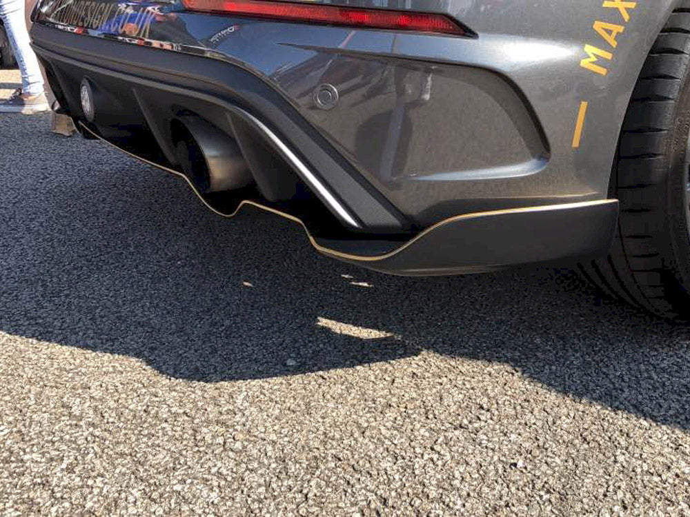 Rear Splitter Aero compatible with Ford Focus RS Mk3