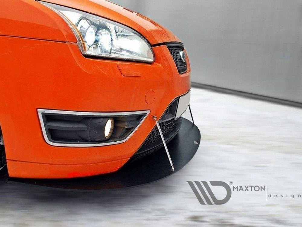 Front Racing Splitter compatible with Ford Focus II ST Preface Model
