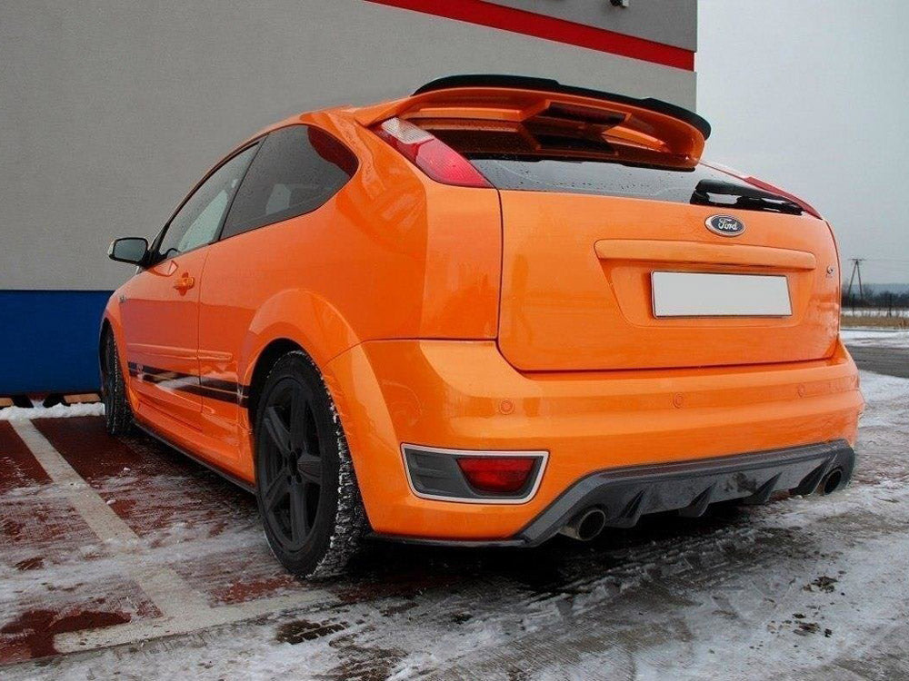 Rear Side Splitters compatible with Ford Focus Mk2 ST Preface Model Fits With Rear Valance