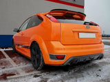 Rear Side Splitters compatible with Ford Focus Mk2 ST Preface Model Fits With Rear Valance
