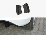 Rear Side Splitters V.1 compatible with Ford Fiesta Mk8 ST-Line - Carbon Look
