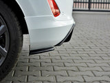 Rear Side Splitters V.1 compatible with Ford Fiesta Mk8 ST-Line - Carbon Look