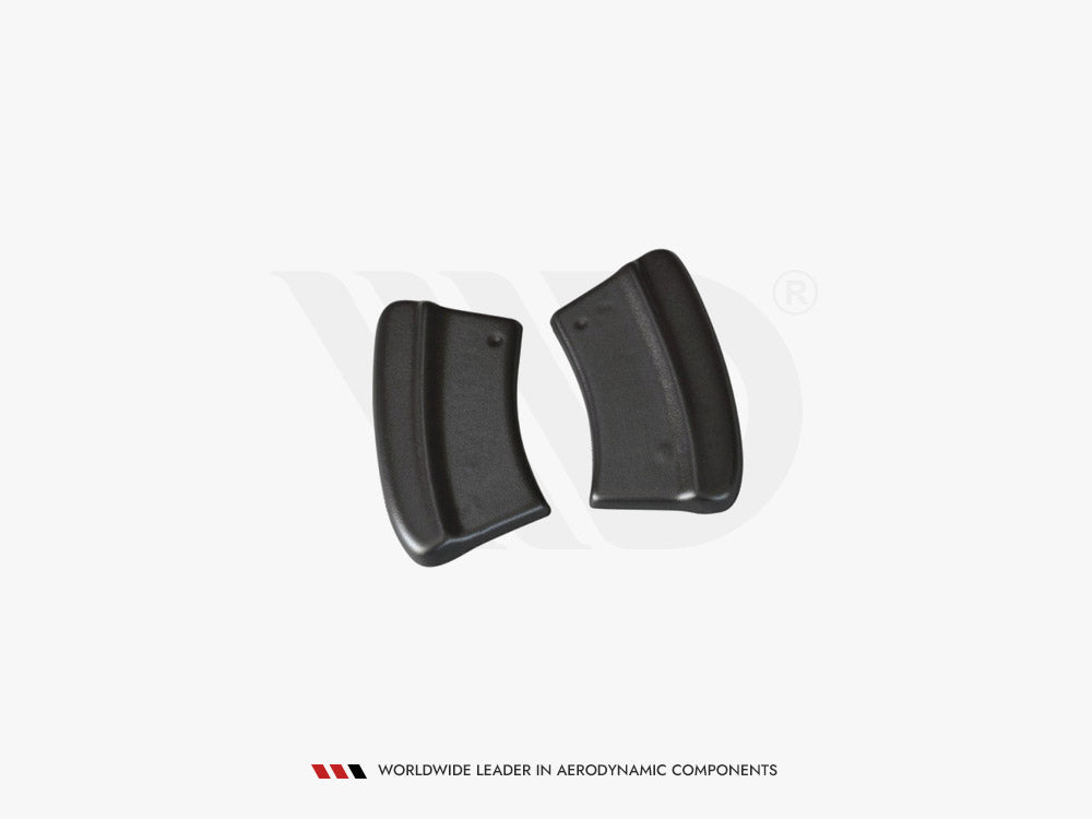 Rear Side Splitters V.1 compatible with Ford Fiesta Mk8 ST-Line - Carbon Look