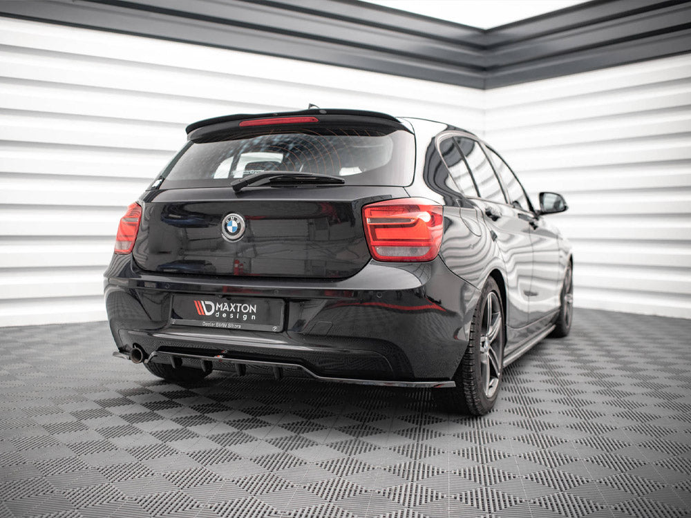 Central Rear Splitter (Vertical Bars) compatible with BMW 1 F20