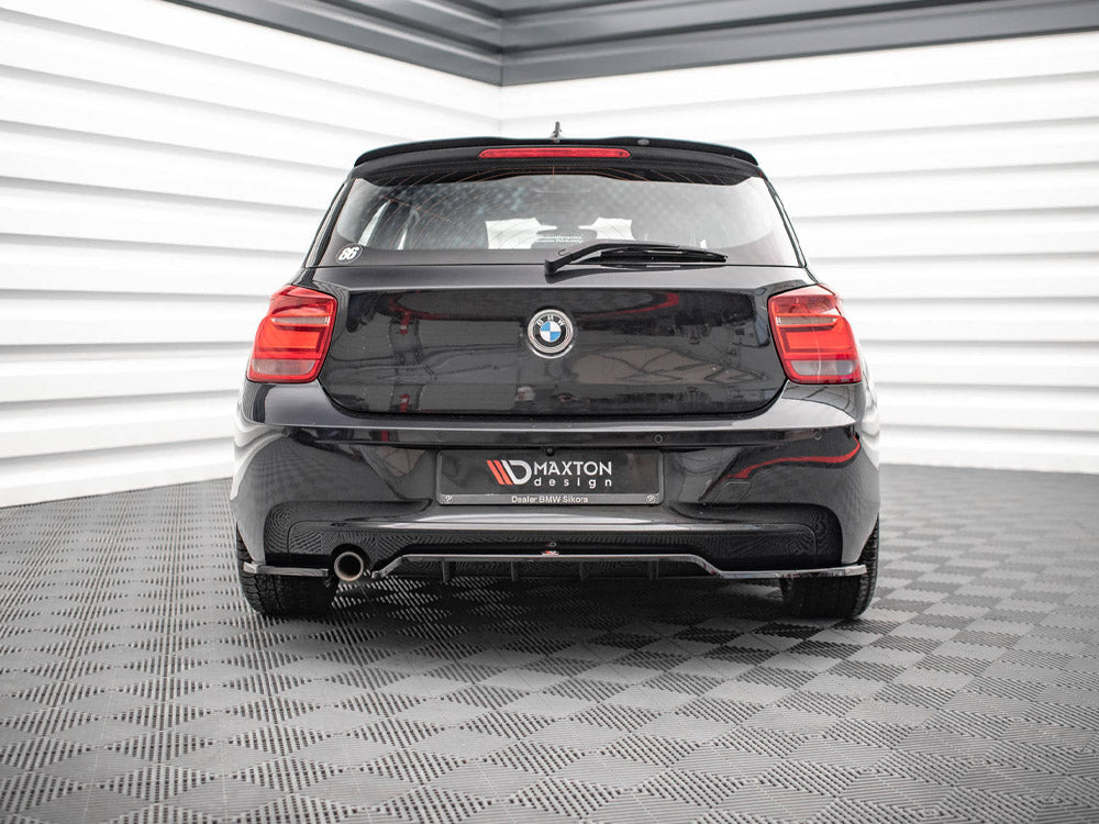 Central Rear Splitter (Vertical Bars) compatible with BMW 1 F20