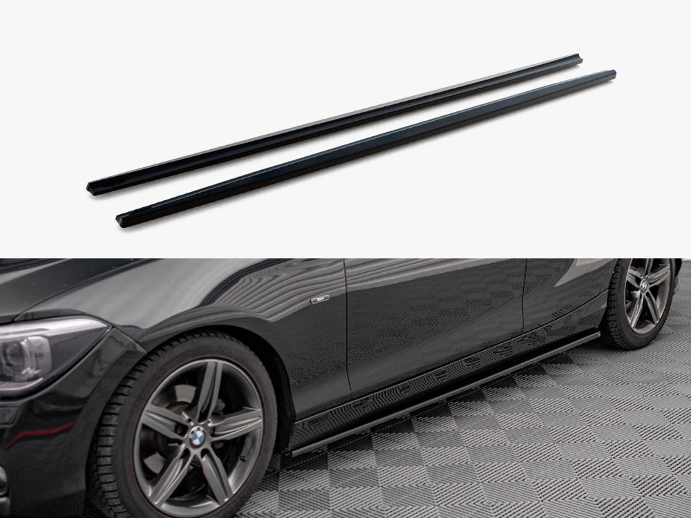Side Skirts Diffusers compatible with BMW 1 F20 (2011-2015)