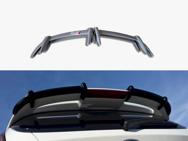 Roof Spoiler Extension Ford Fiesta MK7 ST / Zetec S Facelift Primer Painted
