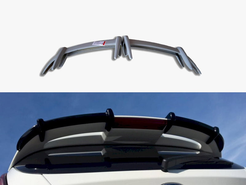 Roof Spoiler Extension Ford Fiesta MK7 ST / Zetec S Facelift Primer Painted