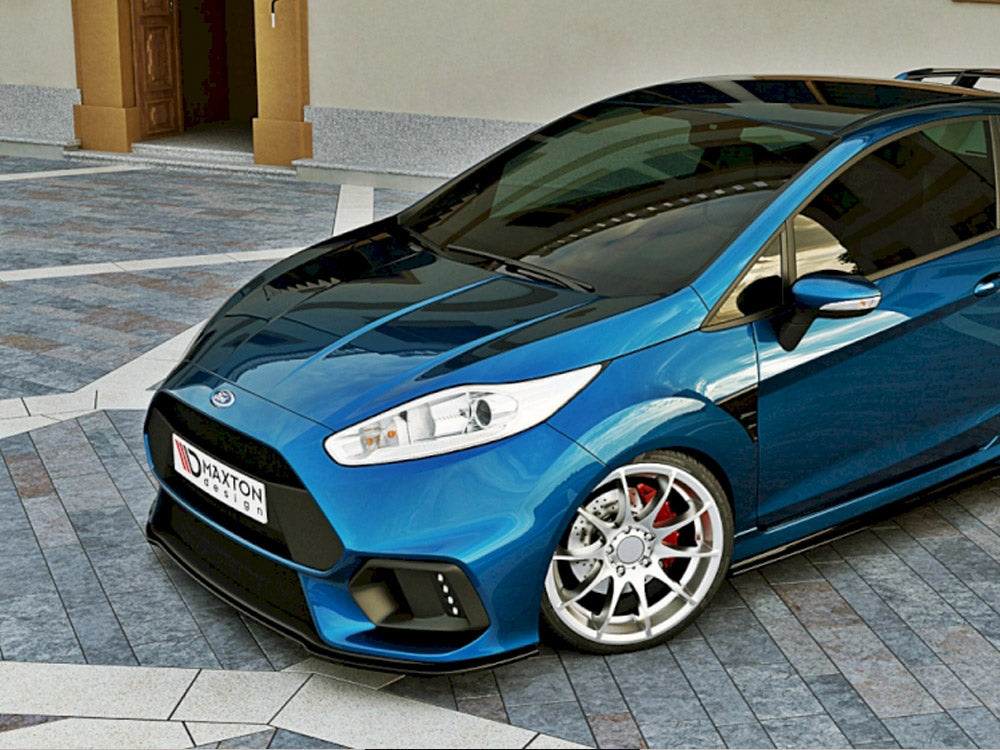 Front Splitter compatible with Ford Fiesta Mk7 Facelift (Focus RS Look Bumper)