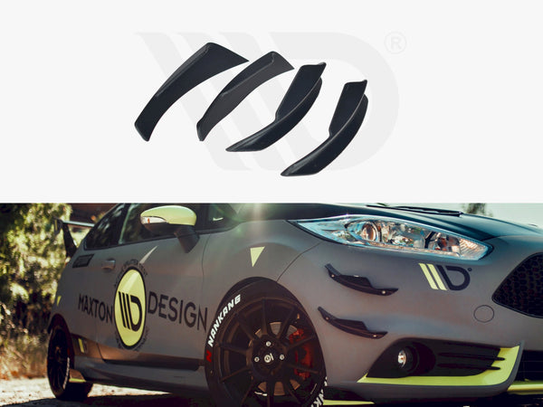 MAXTON DESIGN Canards Ford Fiesta 7 ST Facelift (2013-2016)