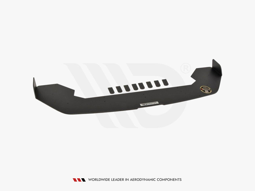 MAXTON DESIGN Front Racing Splitter V.2 Fiesta MK7 ST Facelift (With Wings) 2013-2017