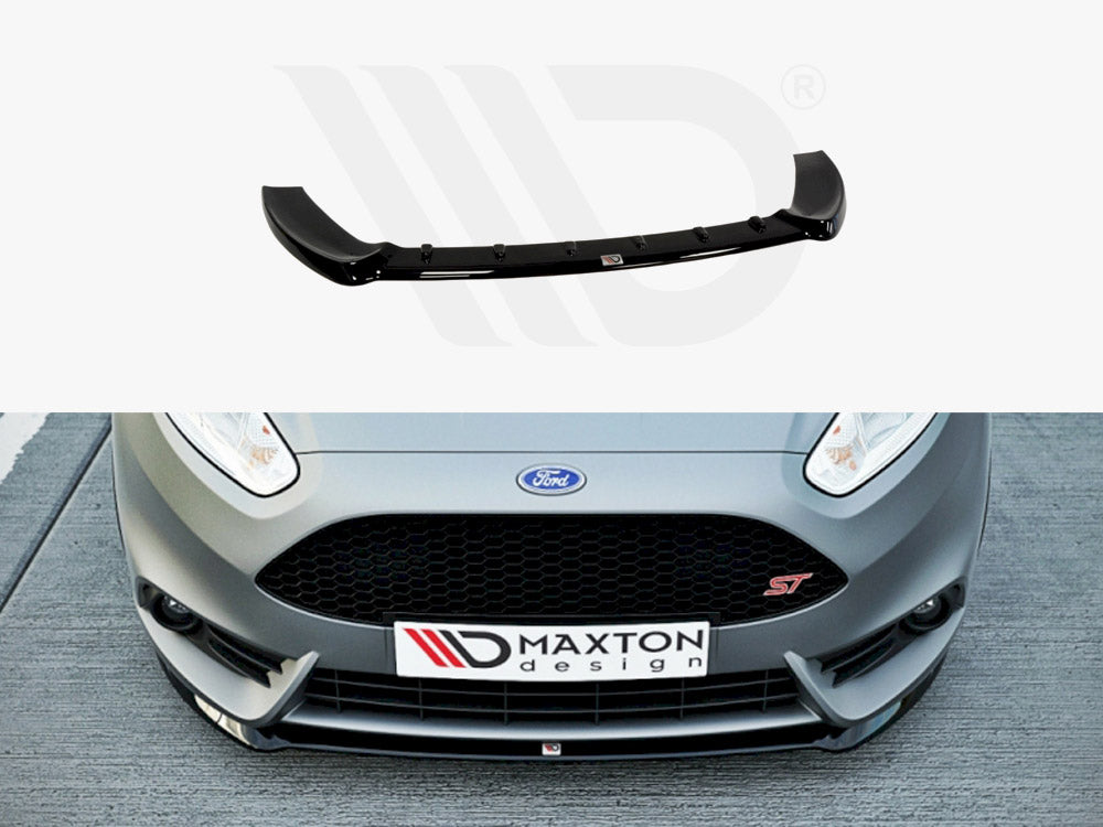 MAXTON DESIGN Front Splitter (Cupra) Fiesta MK7 ST Facelift 2013-17