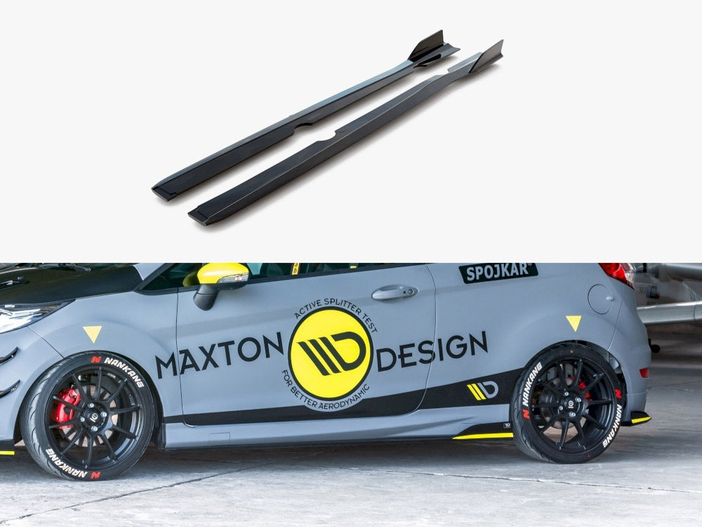 Side Skirts Diffusers compatible with Ford Fiesta Mk7.5 ST (2013-2017)