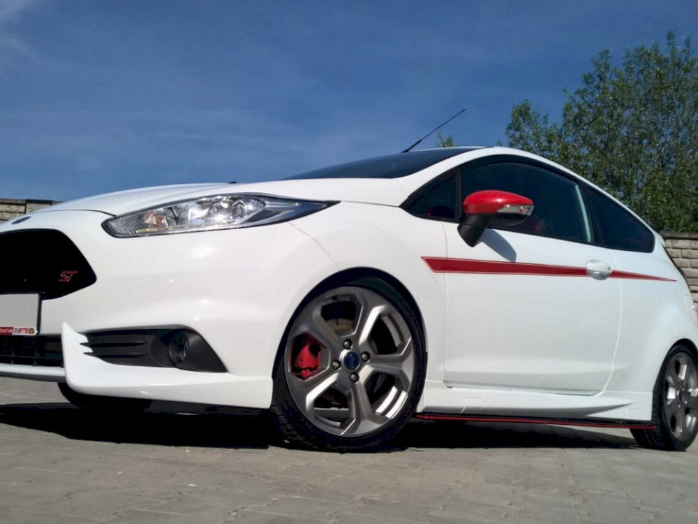 Front Bumper Spoiler compatible with Ford Fiesta ST Mk7 FL