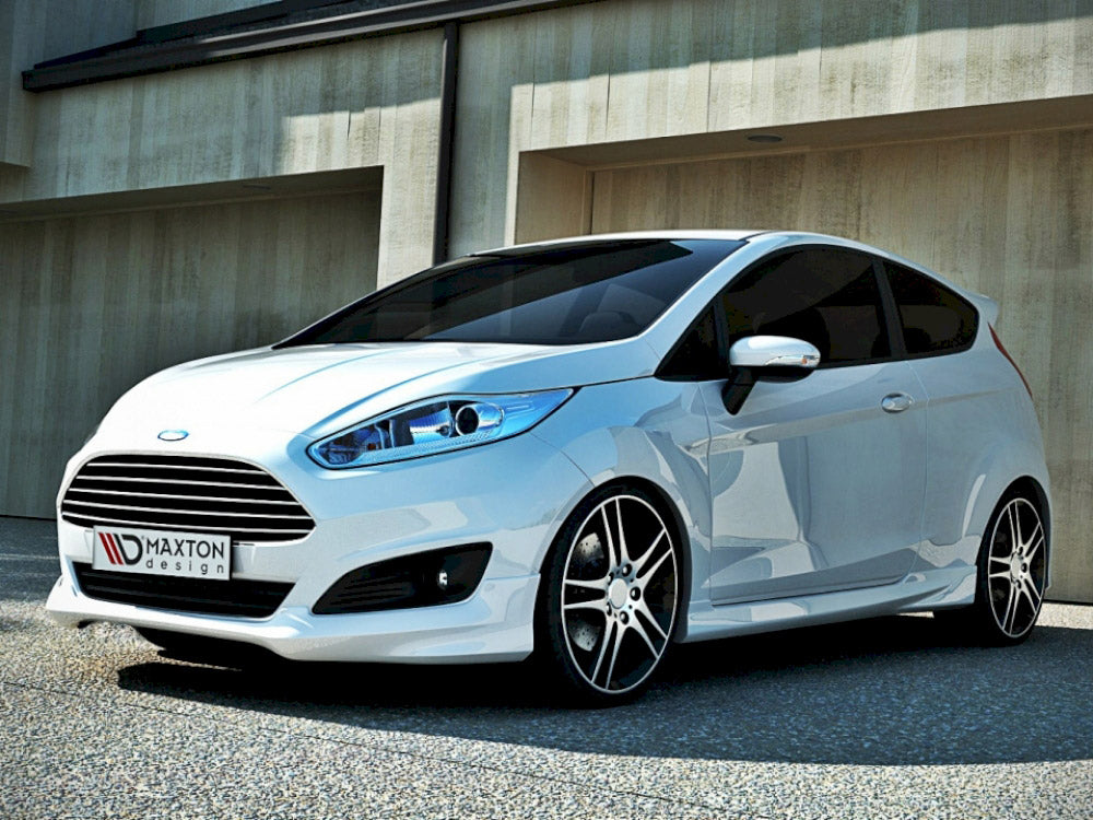Front Bumper Spoiler compatible with Ford Fiesta Mk7 Facelift