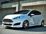 Front Bumper Spoiler compatible with Ford Fiesta Mk7 Facelift