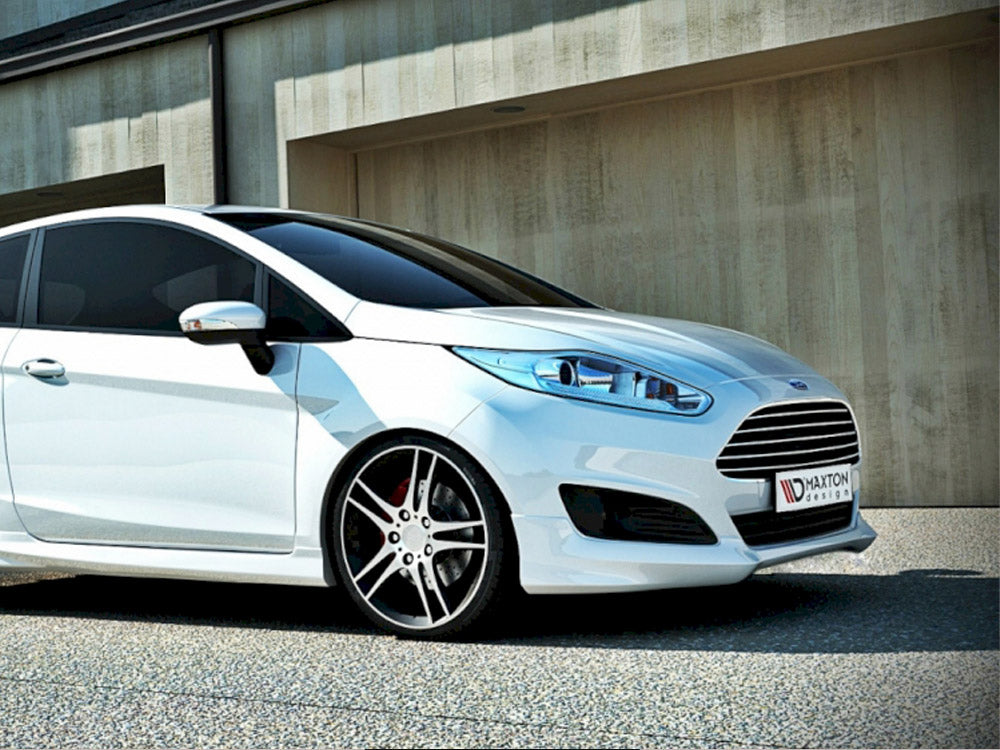 Front Bumper Spoiler compatible with Ford Fiesta Mk7 Facelift