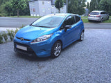 Front Bumper Spoiler compatible with Ford Fiesta Mk7