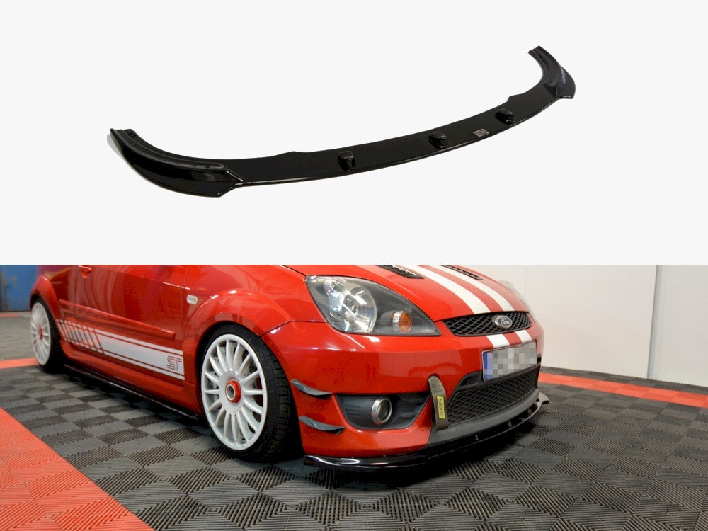 Front Splitter V.1 compatible with Ford Fiesta Mk6 St/zetec S (2004-2007)