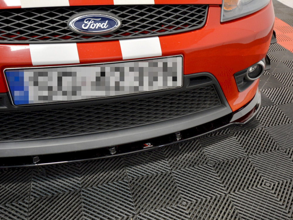 Front Splitter V.1 compatible with Ford Fiesta Mk6 St/zetec S (2004-2007)
