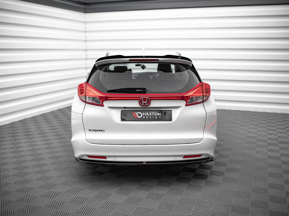 MAXTON DESIGN Central Rear Splitter Honda Civic Tourer MK9 (2011-2014)