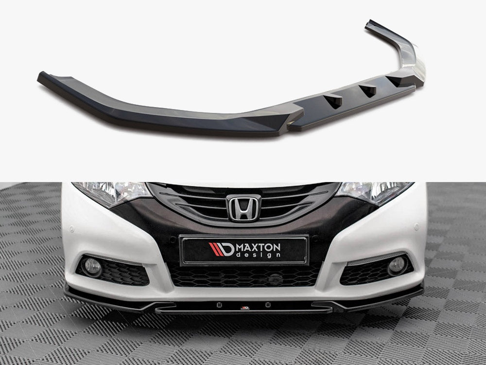Front Splitter V.2 compatible with Honda Civic Mk9 (2011-2014)