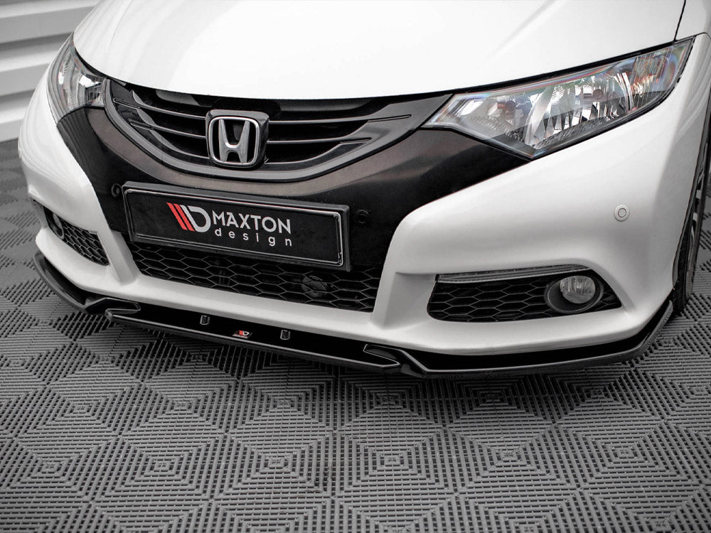 Front Splitter V.2 compatible with Honda Civic Mk9 (2011-2014)