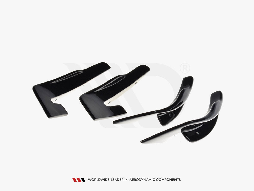 Front Bumper Wings (Canards) compatible with Ford Focus ST / ST-Line Mk4