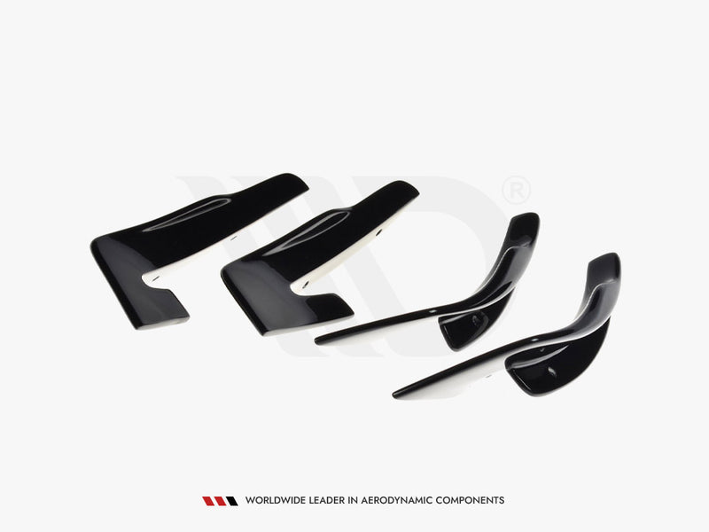 MAXTON DESIGN Front Bumper Wings (Canards) Ford Focus ST / ST-Line Mk4