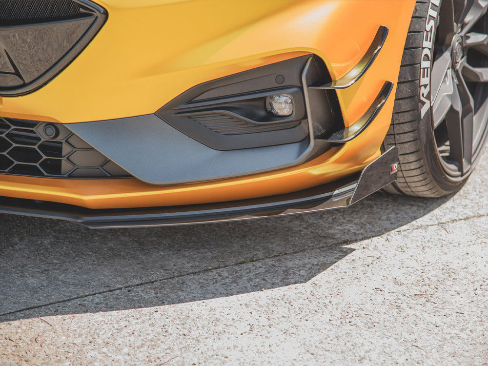 Street PRO Front Splitter + Flaps Ford Focus ST / ST-Line Mk4