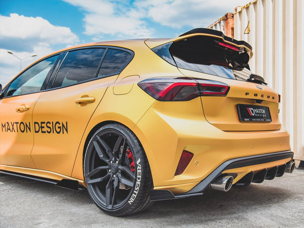 Street PRO Rear Side Splitters (+flaps) Ford Focus ST Mk4