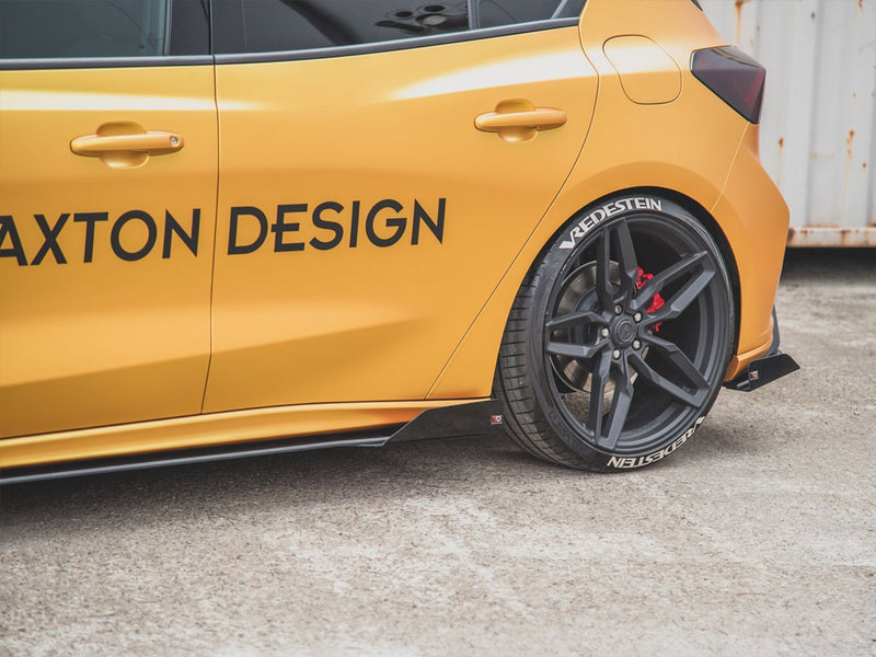 Street PRO Side Skirt Diffusers (+flaps) Ford Focus ST / ST-Line Mk4