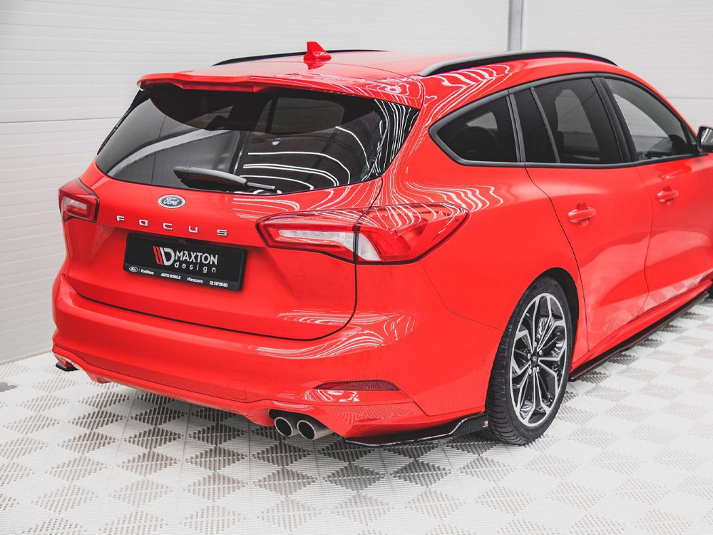 Rear Side Splitters V.2 compatible with Ford Focus ST-Line Estate Mk4