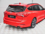 Rear Side Splitters V.2 compatible with Ford Focus ST-Line Estate Mk4