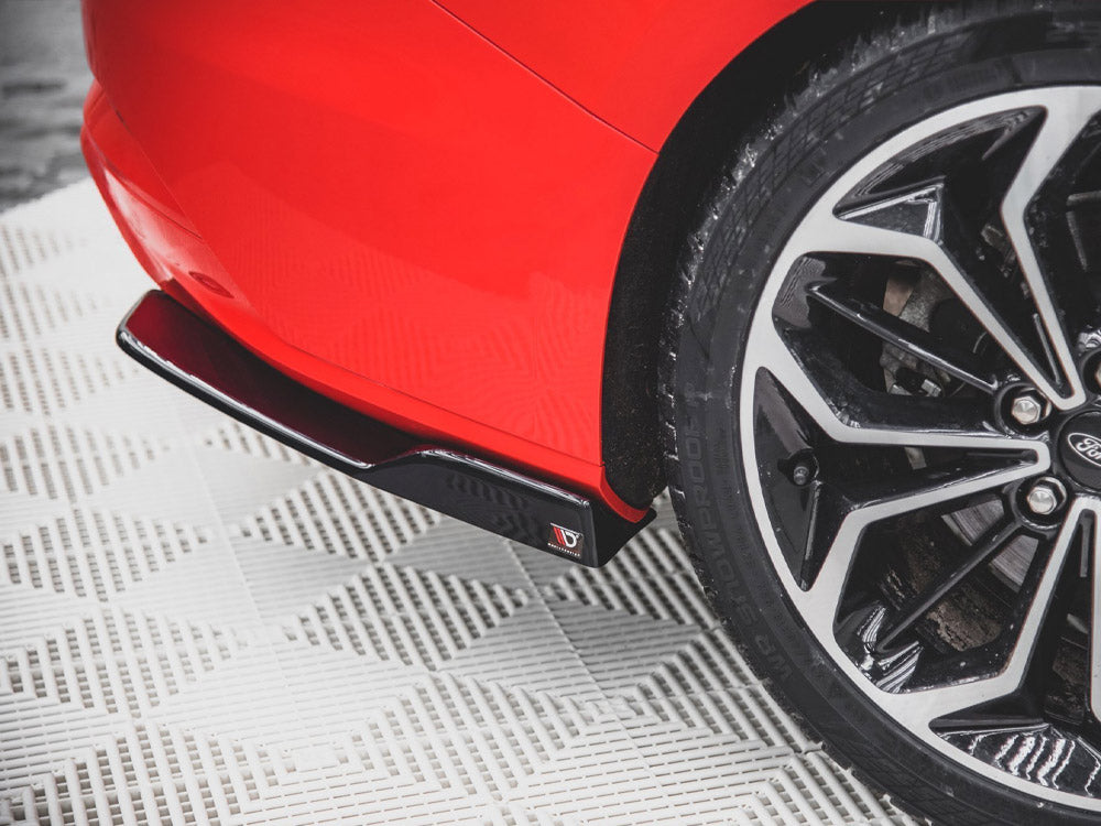 Rear Side Splitters V.2 compatible with Ford Focus ST-Line Estate Mk4