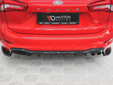 Rear Side Splitters V.3 (For Rear Valance V.1) compatible with Ford Focus ST-Line Estate Mk4